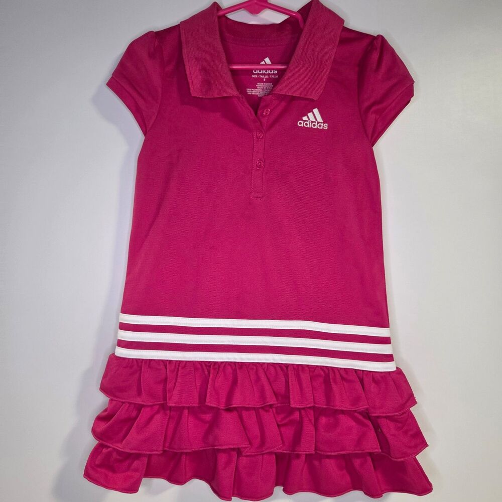 Hot Pink Adidas Tennis Dress sz 4